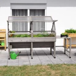 VegTrug Cold Frame Gray 26 In. H X 71 In. W Greenhouse -Abbo Garden Shop 0d594775 e7e7 44c4 a89d f18f473ab1ac