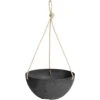 Novelty ArtStone 4.8 In. H X 9.9 In. W X 9.9 In. D X 9.9 In. D Resin Napa Hanging Planter Black -Abbo Garden Shop 208667ff fd87 4ae6 9ca0 c26b14db1f6d