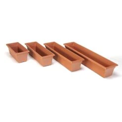 Novelty 6.4 In. H X 36 In. W X 8 In. D Plastic Countryside Flower Box Terracotta -Abbo Garden Shop 254cd629 6a75 439b adeb 076851f0cc6d