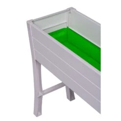 NuVue 32 In. H X 36 In. W X 11 In. D X 15 In. D Vinyl Elevated Garden Box White -Abbo Garden Shop 25c557ea 2aeb 444c 89a1 224bacc9bf80