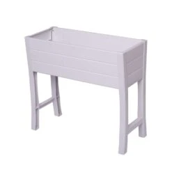 NuVue 32 In. H X 36 In. W X 11 In. D X 15 In. D Vinyl Elevated Garden Box White -Abbo Garden Shop 2c5bb80a 4081 4dd7 8de8 81cb65d8bd5e