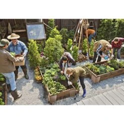 Bond InstaBrace 10 In. H X 9 In. W Brown Metal Raised Bed Brace -Abbo Garden Shop 373f8f28 a8e3 4c41 96f4 bfecf89a794a