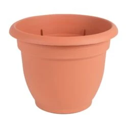 Bloem 13.75 In. H X 17.75 In. W X 16 In. D Plastic Ariana Planter Terracotta