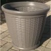 Suncast 15.75 In. H X 18 In. W X 18 In. D X 18 In. D Resin Chariton Planter Gray -Abbo Garden Shop 3f927663 abdb 4a17 afd5 993be089739e