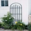 Panacea 80 In. H Black Steel Trellis -Abbo Garden Shop 4a81a3b7 4ca9 4a45 930b b36a59934fa8