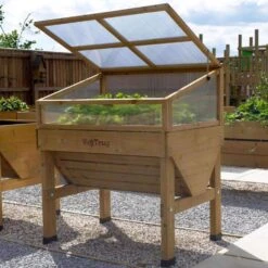 VegTrug Cold Frame Natural 18 In. H X 41 In. W Raised Bed Greenhouse -Abbo Garden Shop 5b608267 d0ed 471a 923a 46a9e791eab8