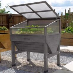 VegTrug Cold Frame Gray 18 In. H X 41 In. W Greenhouse -Abbo Garden Shop 6085e1b3 5af6 4f7e 9cad 72ec11cdebe9