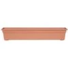 Novelty 6.4 In. H X 36 In. W X 8 In. D Plastic Countryside Flower Box Terracotta 2 Novelty 6.4 In. H X 36 In. W X 8 In. D Plastic Countryside Flower Box Terracotta -Abbo Garden Shop 690ef4e3 1ca4 4a15 a5e0 4e4d6810f905