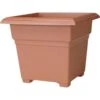 Novelty 13 In. H X 14 In. W X 14 In. D Plastic Countryside Tub Patio Planter Terracotta -Abbo Garden Shop 6a40f2d6 ec85 4901 b777 fded64b7fdb6