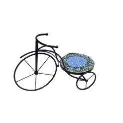 Infinity 13.78 In. H Assorted Metal Bicycle Plant Holder