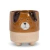 Abbott 4.5 In. H Stoneware Dog Planter Brown -Abbo Garden Shop 74df6725 1be2 4003 9871 286e8c5f65b8