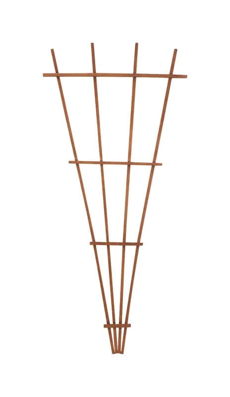 Panacea 72 In. H Brown Wood Trellis 3 Panacea 72 In. H Brown Wood Trellis