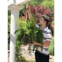 Primitive Planters Tan Jute 36 In. H Plant Hanger 1 Pk -Abbo Garden Shop 79a8a042 dd5e 4d8f aba5 aa1f90305fe1