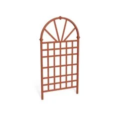 Vita Savannah 77.25 In. H Brown Vinyl Garden Trellis -Abbo Garden Shop 7a024c39 07b7 4e09 b21c a4aee3bdf39a