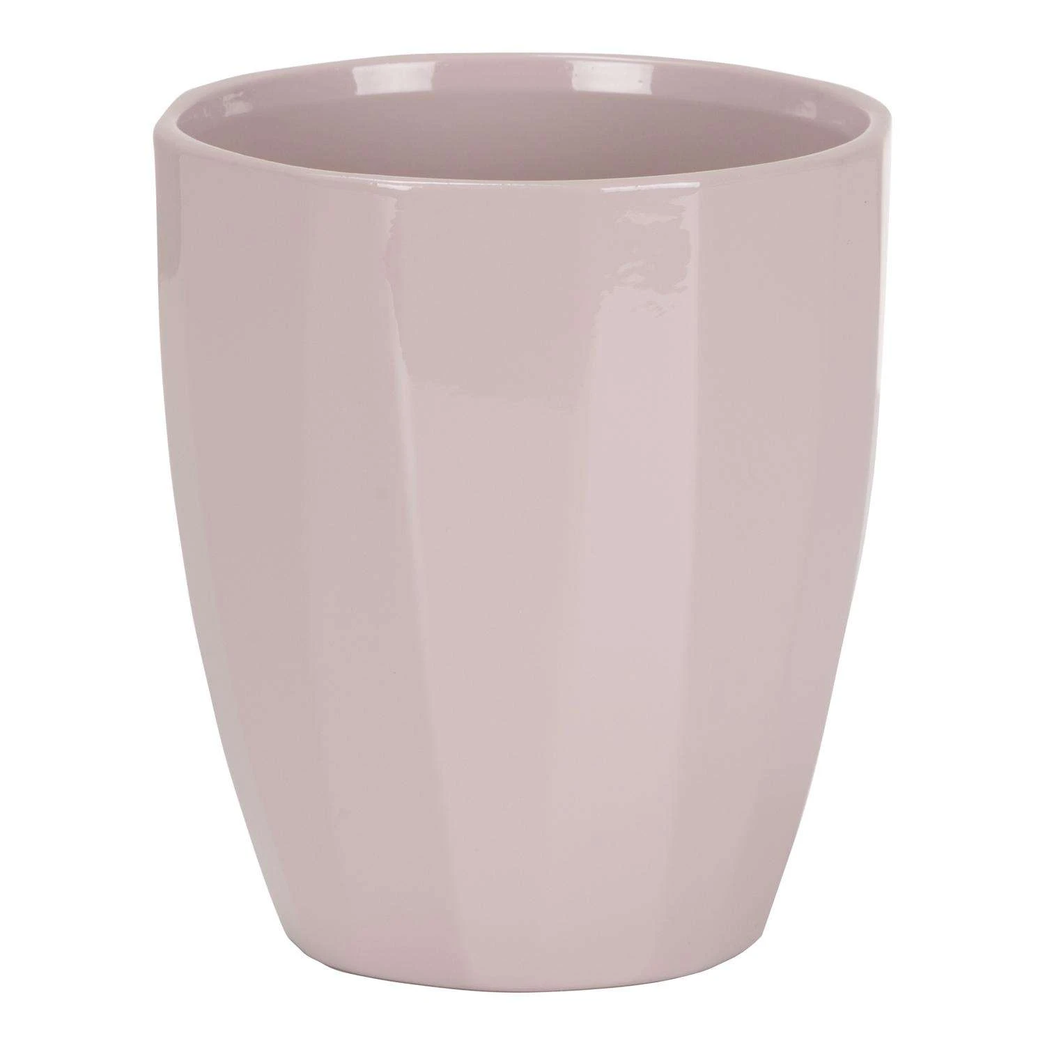 Scheurich Elegance 5.75 In. D Ceramic Orchid Pot Pink 3 Scheurich Elegance 5.75 In. D Ceramic Orchid Pot Pink
