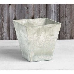 Novelty Artstone 11.5 In. H X 11.8 In. W X 11.8 In. D Resin Ella Planter Mint -Abbo Garden Shop 7fe3bda4 874a 4b14 aebe 92ef8ede8394