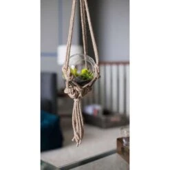 Primitive Planters Natural Jute 30 In. H Knotted Plant Hanger 1 Pk 7 Primitive Planters Natural Jute 30 In. H Knotted Plant Hanger 1 Pk -Abbo Garden Shop 87a579d1 9412 4c39 af8d c3bd5cfb8267
