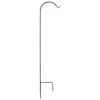 Panacea Black Steel 64 In. H Single Crook Plant Hook 1 Pk