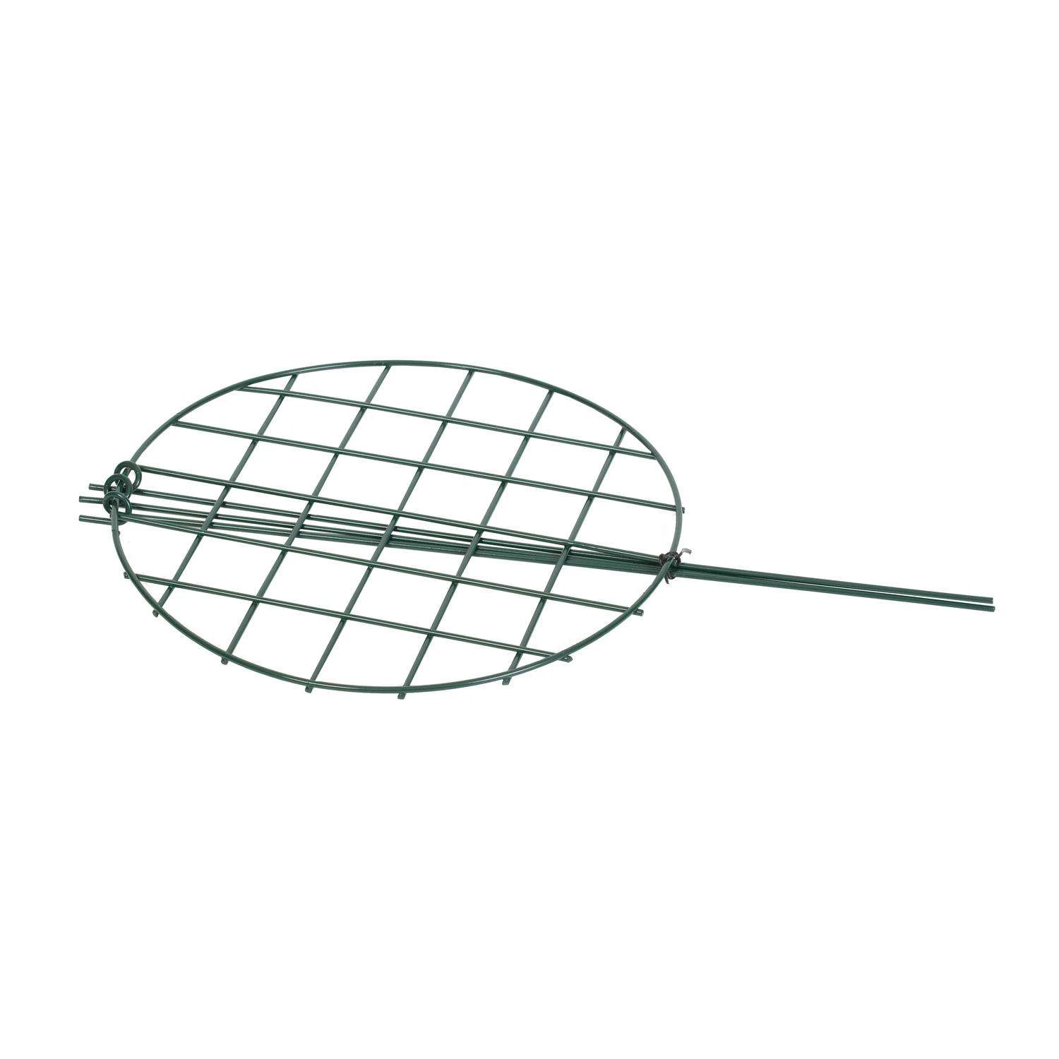 Panacea 24 In. H X 16 In. W X 16 In. D Green Steel Plant Stake 3 Panacea 24 In. H X 16 In. W X 16 In. D Green Steel Plant Stake
