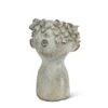 Abbott 7.5 In. H Cement Kissing Face Planter Gray -Abbo Garden Shop a31a77dd 58b5 47a6 bd07 6d34e71fb6e7