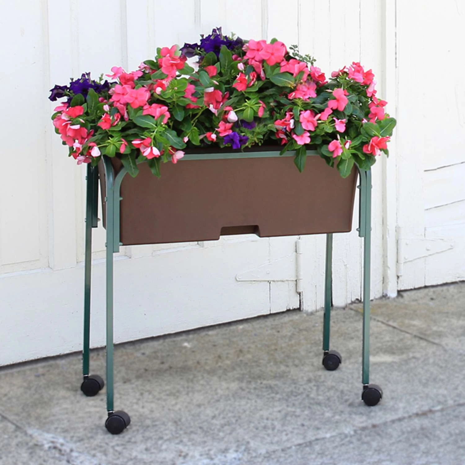 EarthBOX 27 In. H Green Steel Plant Stand 7 EarthBOX 27 In. H Green Steel Plant Stand - Image 5