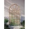 Vita Savannah 77.25 In. H Brown Vinyl Garden Trellis -Abbo Garden Shop b3b2ef7d 4f8f 44d2 9d83 8c06c8b1c0be