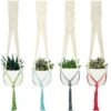 Primitive Planters Assorted Macrame 48 In. H Hammock Plant Hanger 1 Pk -Abbo Garden Shop bac00945 e7b8 46e8 b5ec 8c7c73114df4