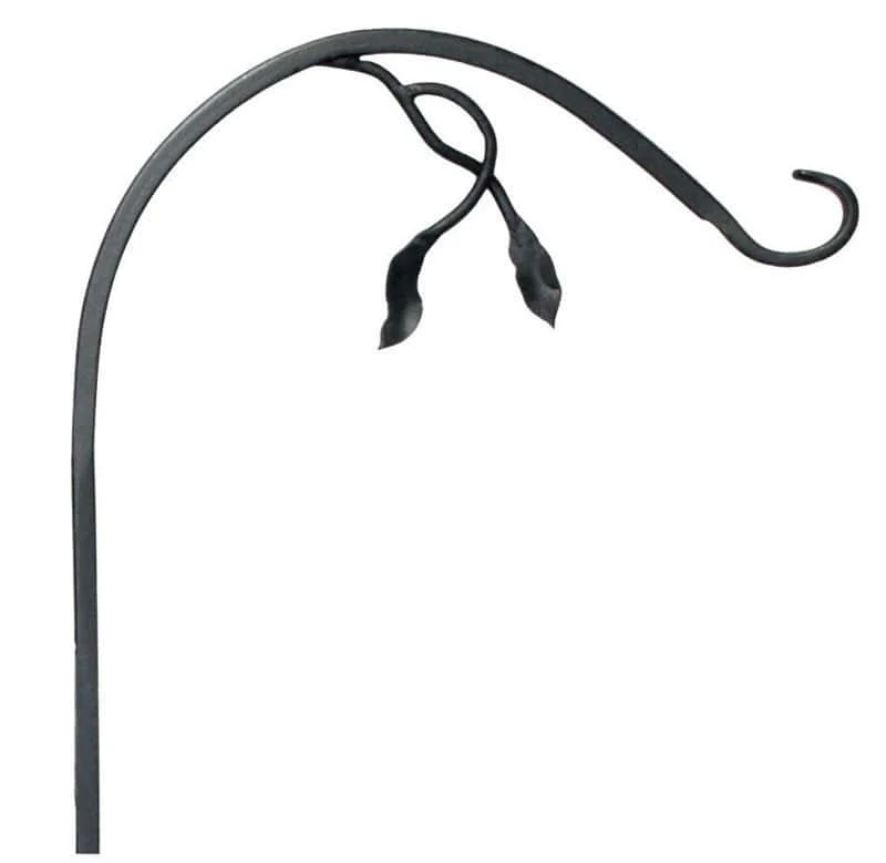Panacea Black Steel 48 In. H Leaf And Vine Plant Hook 1 Pk 3 Panacea Black Steel 48 In. H Leaf And Vine Plant Hook 1 Pk