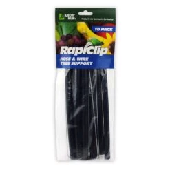 Luster Leaf Rapiclip 10.5 In. W Black Wire Tree Tie