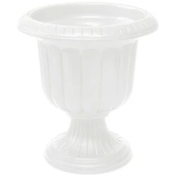 Novelty 19 In. H X 19 In. W X 19 In. D X 19 In. D Resin Classic Urn Urn Planter White