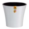 Santino Arte 9 In. D Plastic Planter White 2 Santino Arte 9 In. D Plastic Planter White -Abbo Garden Shop ca730902 1e0a 4969 9f43 cdb24be63d1e