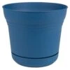 Bloem Saturn 12 In. D Plastic Planter Blue -Abbo Garden Shop cf0e987b 9007 4fef a3d5 ad639edf4c5c