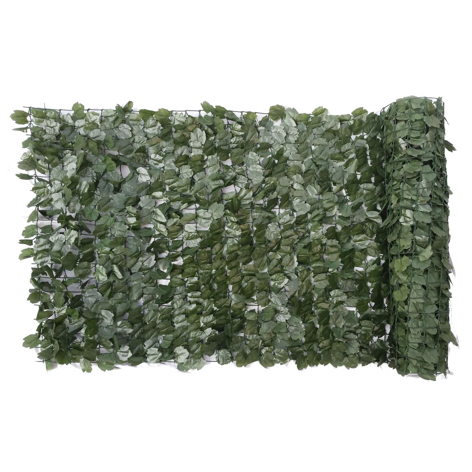 Privahedge 40 In. H Green Plastic Ivy Leaf 3 Privahedge 40 In. H Green Plastic Ivy Leaf
