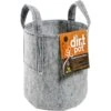 Dirt Pot 18 In. H X 27 In. W Fabric Planter Gray 1 Dirt Pot 18 In. H X 27 In. W Fabric Planter Gray -Abbo Garden Shop ee19a313 614c 457a 89f6 11d090b7a84b