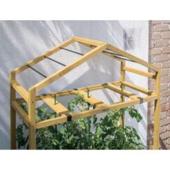 VegTrug Tomato Greenhouse Natural 65.7 In. H X 43.7 In. W Greenhouse -Abbo Garden Shop eff9435f 549c 401b aabb 2416f842a684