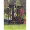 Panacea 84 In. H Black Steel Garden Arbor -Abbo Garden Shop f27b44a7 86bf 4e37 8fd8 a89e1b0de6df