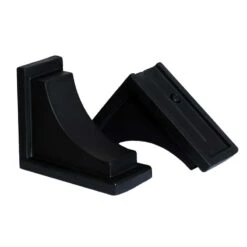 Mayne Nantucket 5 In. H X 4 In. W Black Plastic Brackets