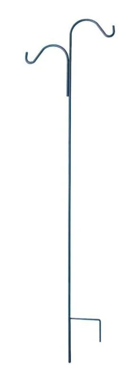 Panacea Black Steel 84 In. H Double Crook Plant Hook 1 Pk