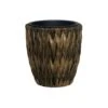 Infinity 12 In. H X 11 In. D Plastic Twisted Banana Leaf Planter Brown -Abbo Garden Shop faa9ee97 bf15 4ffd b673 d02ab5997fd0